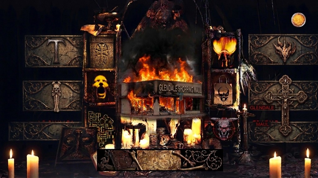 Storefront altar